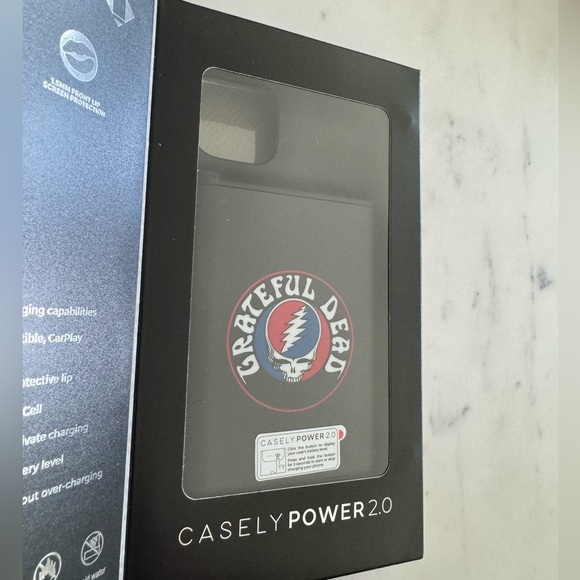 NIB iPhone 11 Pro Max Casely Power 2.0 Grateful Dead Simply Stealie Case - Picture 5 of 6
